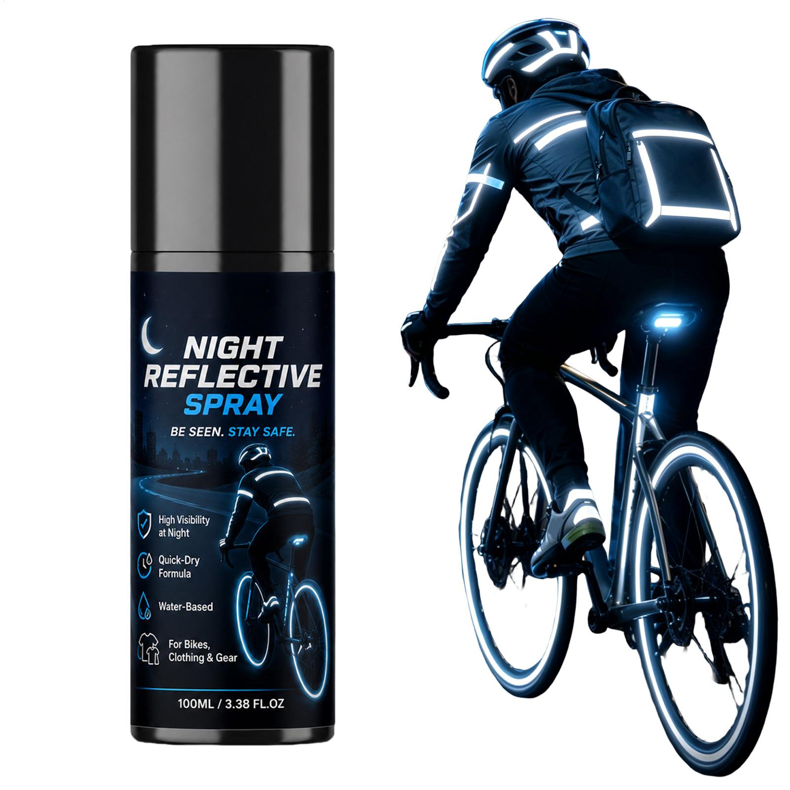 Running Visibility Gear - Spray refletor noturno de 100 ml,