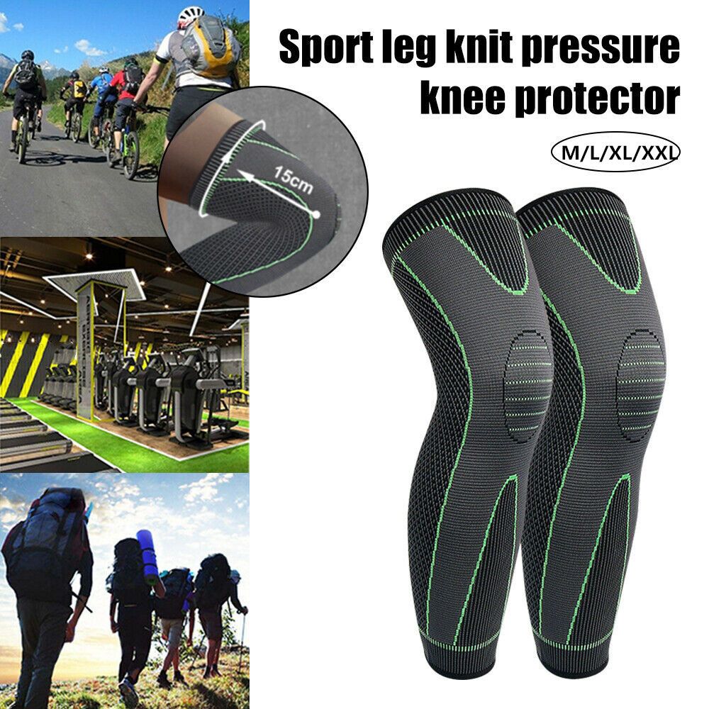 Compression Calf Sleeve - Joelheira de suporte compressão longa pernas