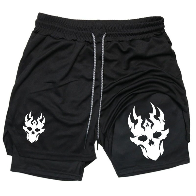 Running Gear Cool - Shorts Esportivos Masculinos de Verão com