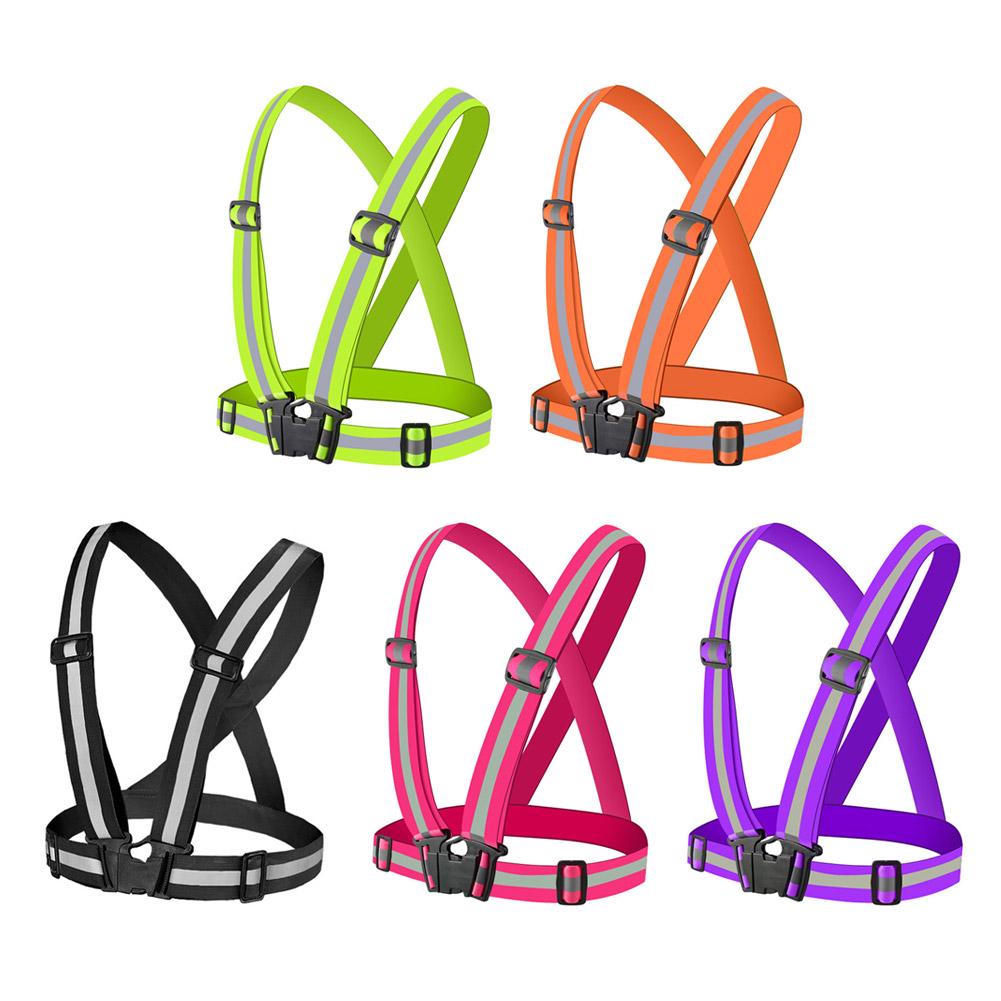 Running Gear Cool - Colete Refletivo Ajustável Universal com Faixa