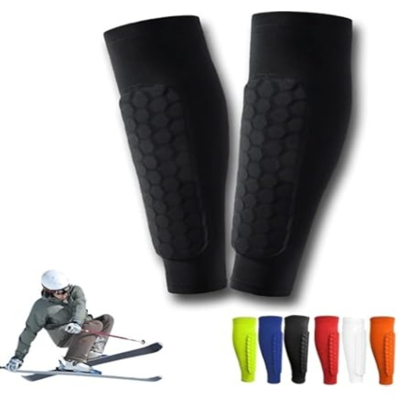 Compression Calf Sleeve - Caneleiras de futebol caneleiras leves equipamentos