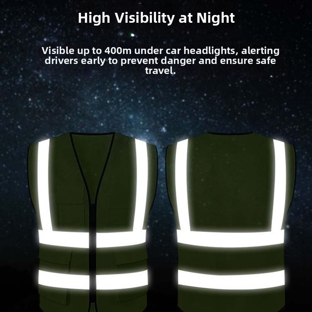 Running Visibility Gear - Colete reflexivo de alta visibilidade, aviso,