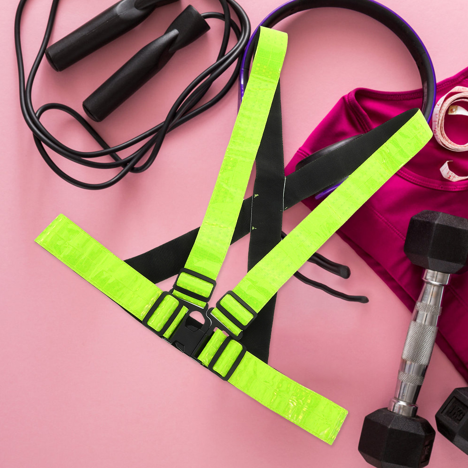 Running Visibility Gear - Colete refletor, equipamento de segurança para