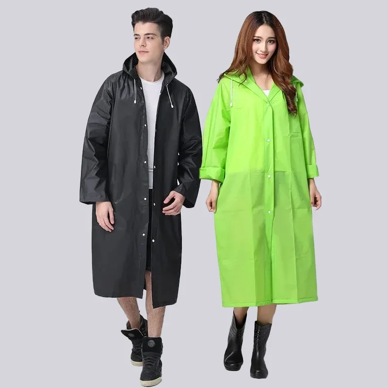 Running Gear Rain - Impermeável para motocicleta EVA com capuz,