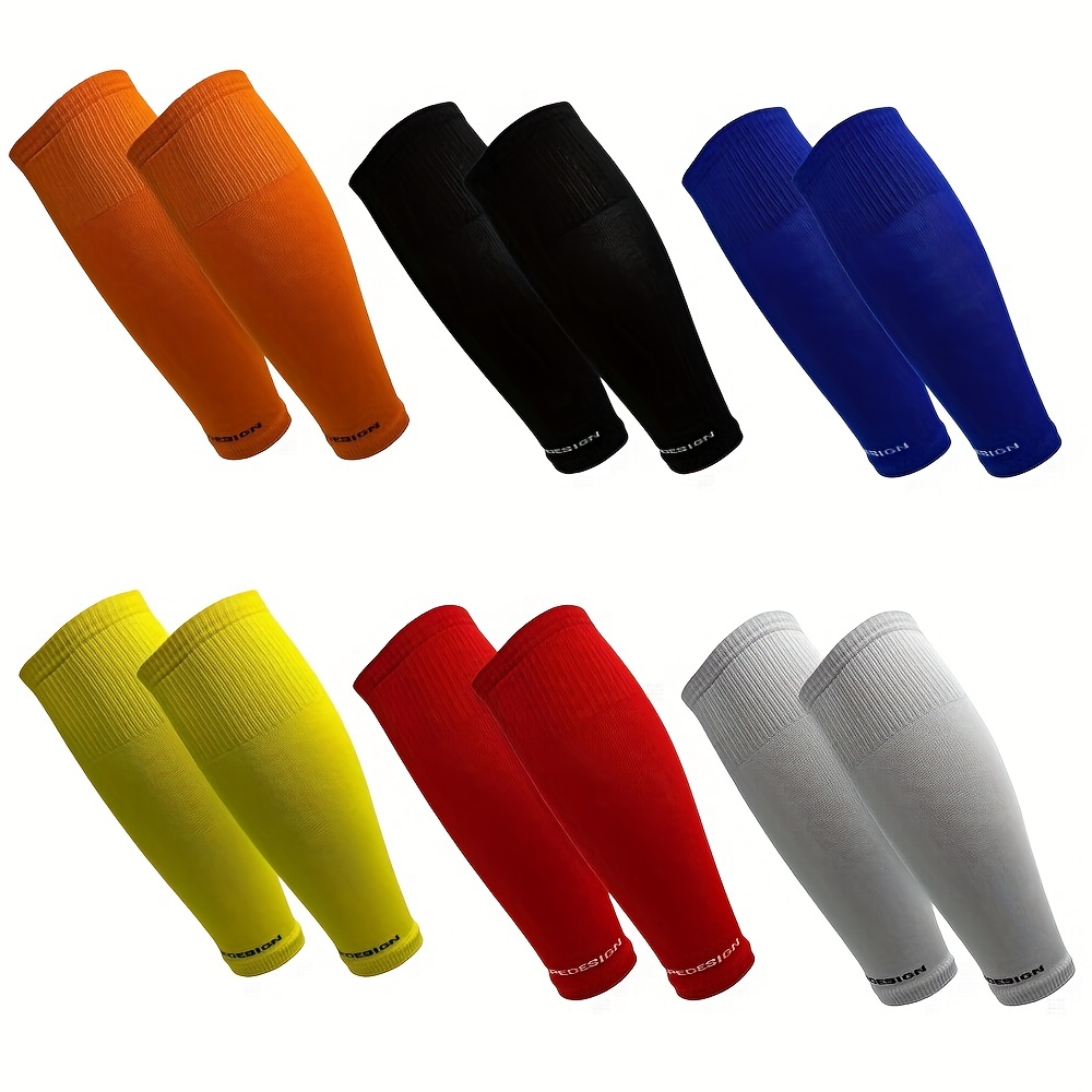 Compression Calf Sleeve - 1 par de meias de futebol