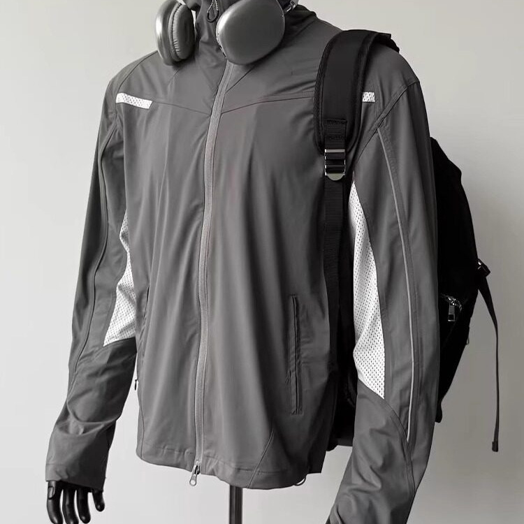 Running Gear Rain - Jaqueta Impermeável Unissex para Corrida ao