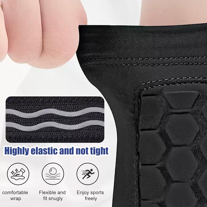 1 Par de Caneleiras de Futebol - Compression Calf Sleeve avaliação e preço