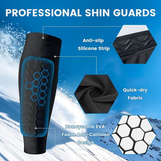 1 Par de Caneleiras de Futebol - Compression Calf Sleeve avaliação e preço