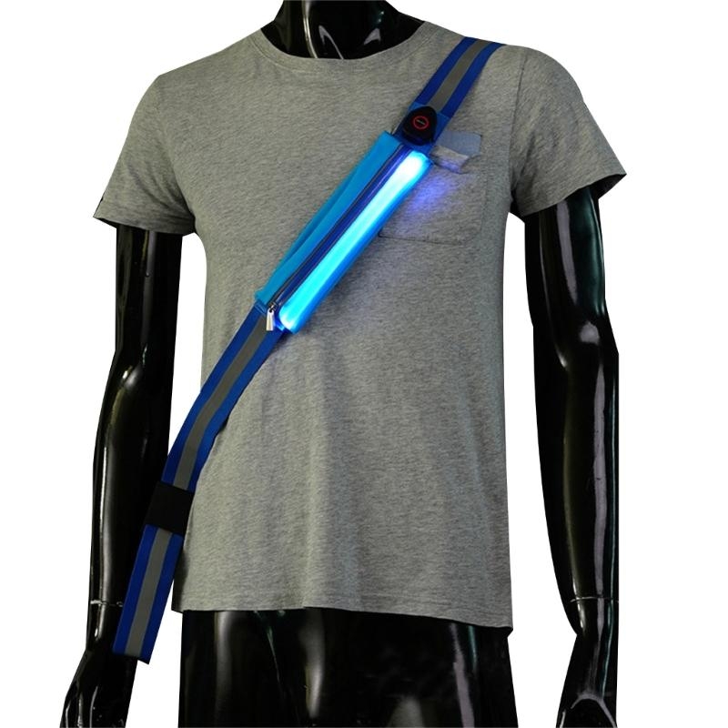 T3LB Faixa cinto reflexivo LED - Running Visibility Gear avaliação e preço