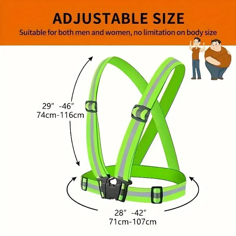 Colete reflexivo equipamento d - Running Visibility Gear avaliação e preço
