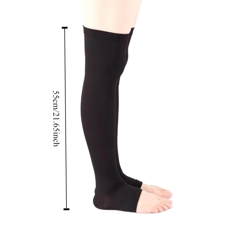 1 Par de Meias de Compressão d - Compression Calf Sleeve avaliação e preço