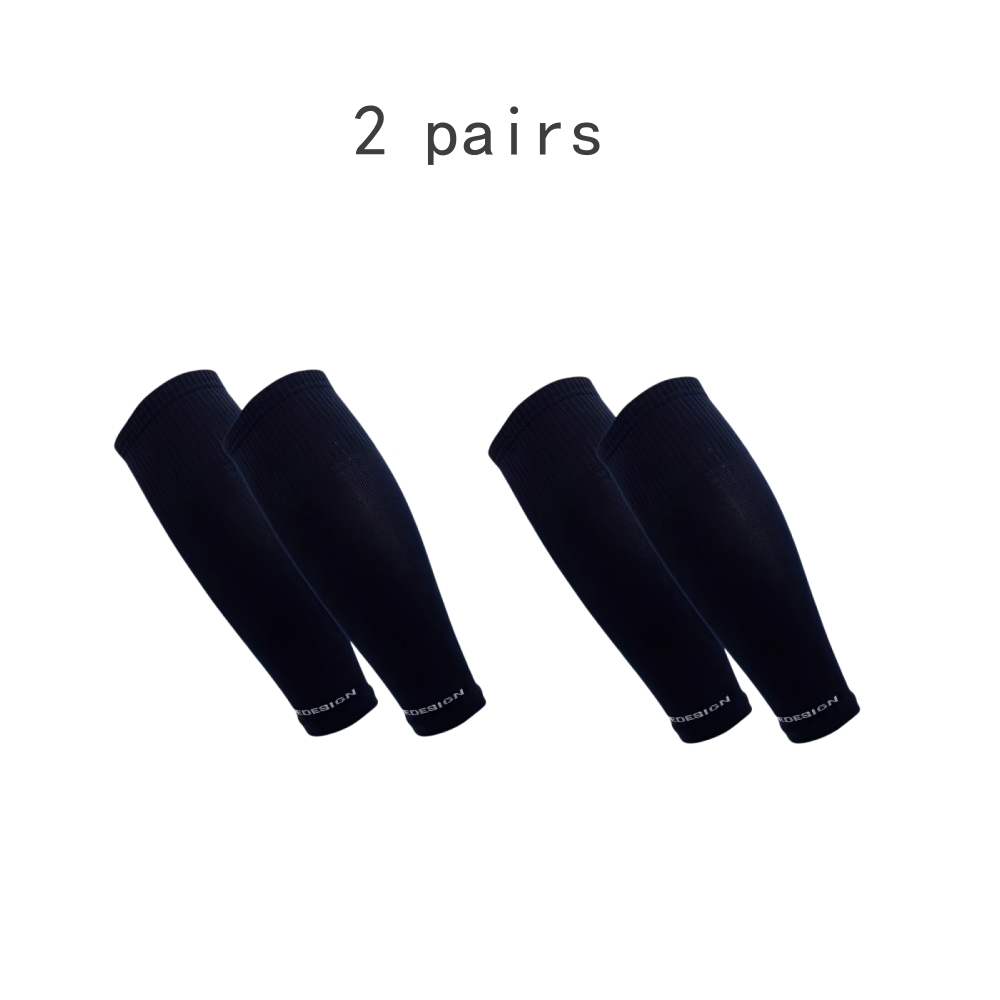 2 pares de protetores de perna - Compression Calf Sleeve avaliação e preço