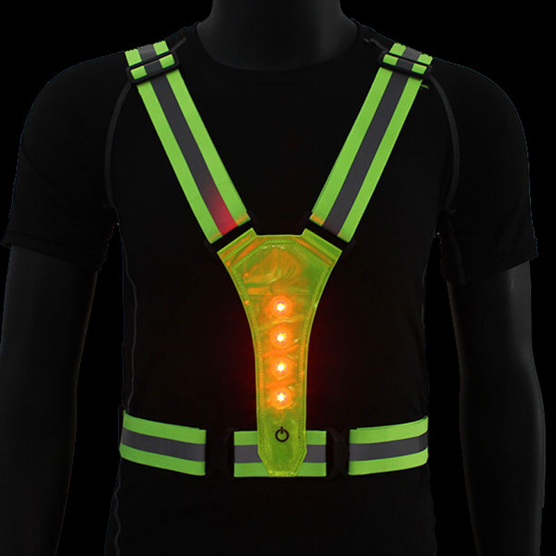 Colete de segurança LED ajustá - Running Gear Cool avaliação e preço