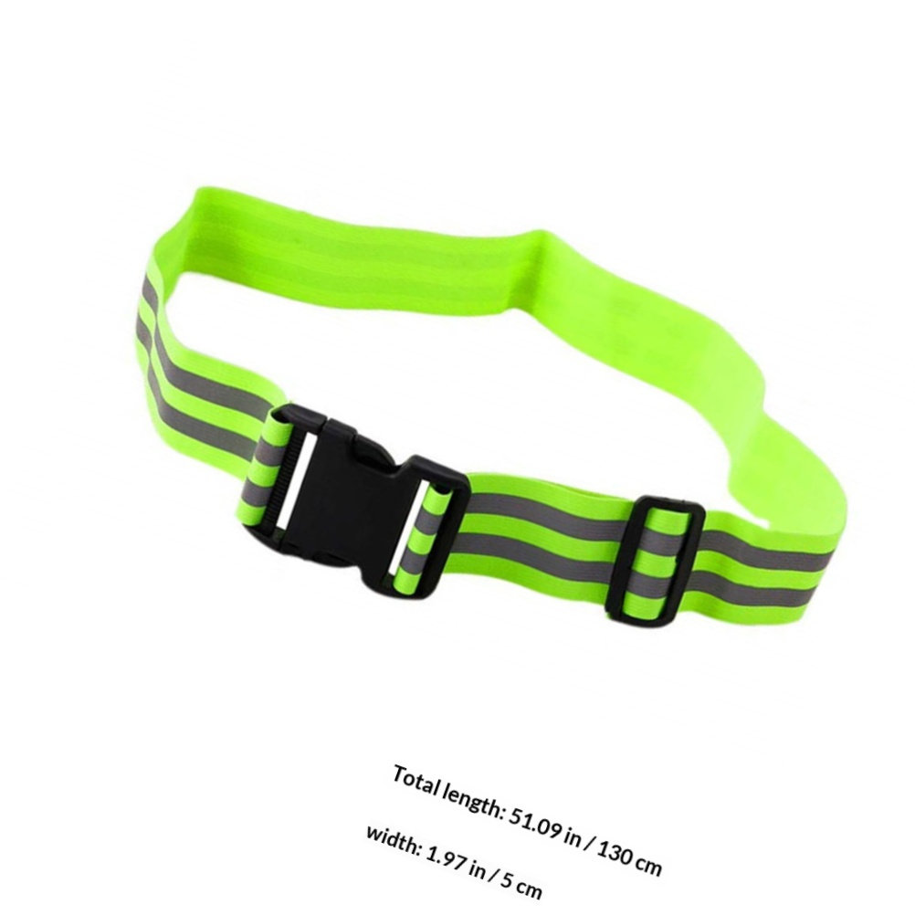 2 unidades de cinto refletor m - Running Visibility Gear avaliação e preço