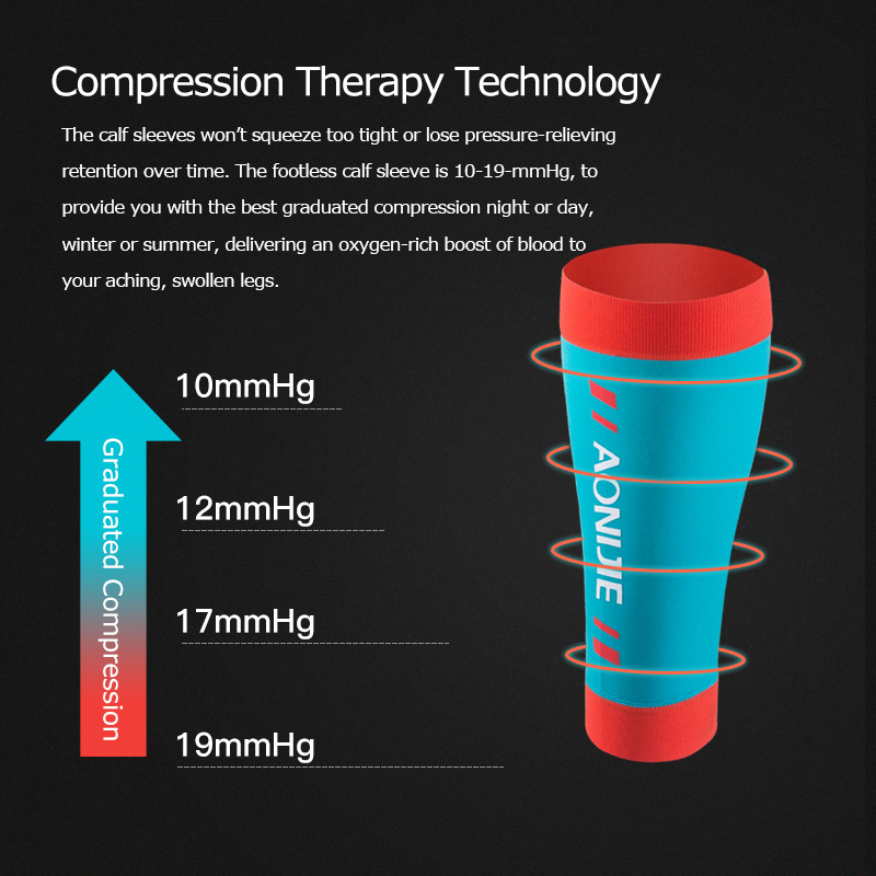 Aonijie e4405 malha compressão - Compression Calf Sleeve avaliação e preço