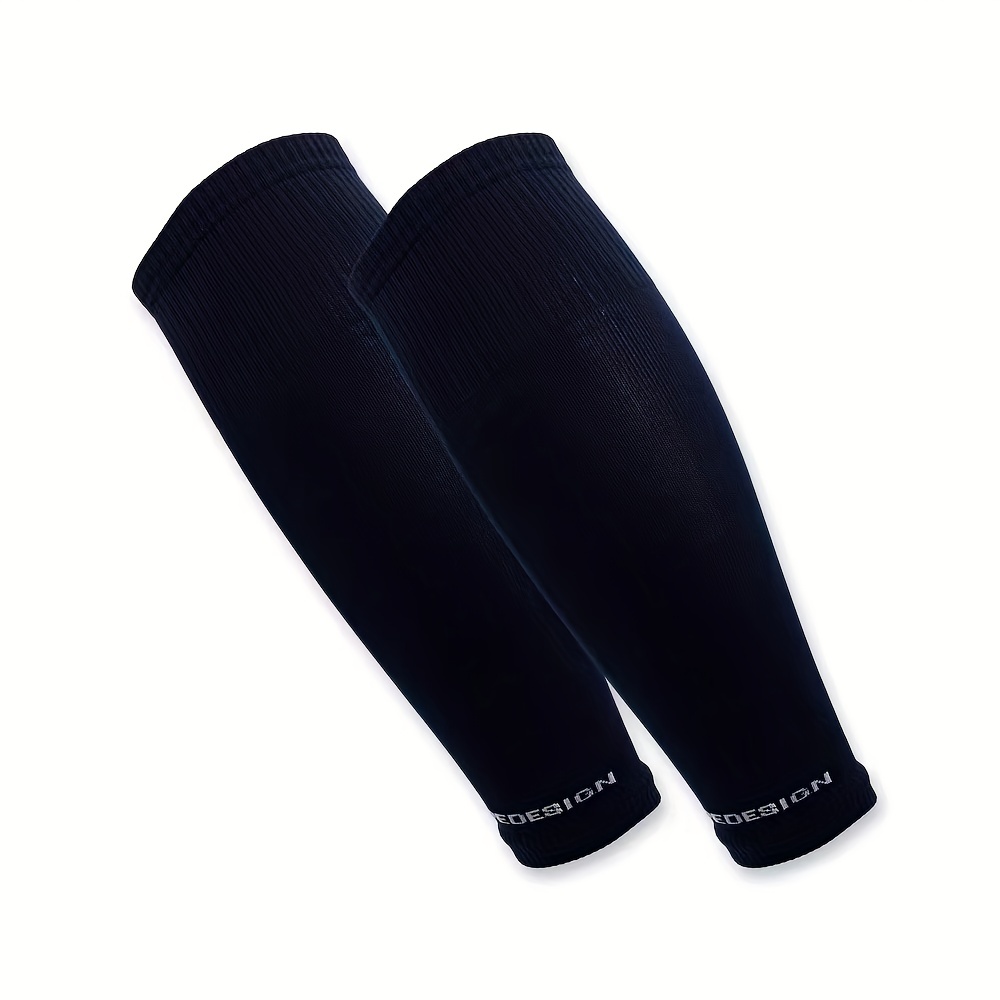 1 par de meias de futebol de c - Compression Calf Sleeve avaliação e preço
