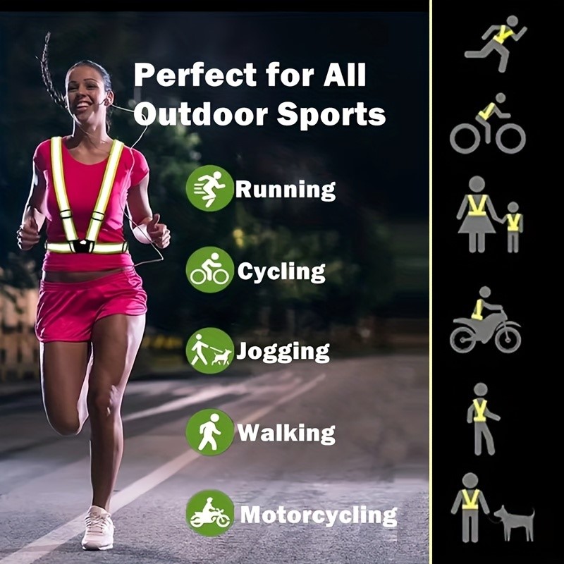 Colete de Segurança Refletivo  - Running Visibility Gear avaliação e preço