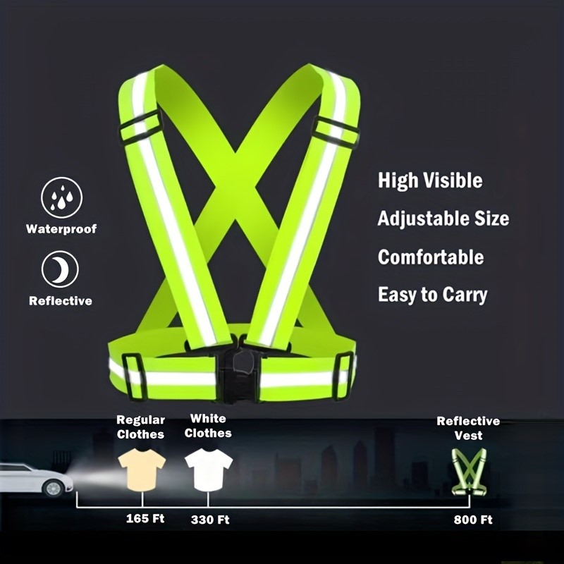 Colete de Segurança Refletivo  - Running Visibility Gear avaliação e preço