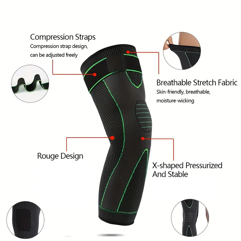 2 Peças de Joelheiras de Compr - Compression Calf Sleeve avaliação e preço